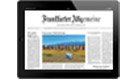 Die F.A.Z. auf dem iPad